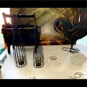 Partylite set of 4 candle holders - new in box